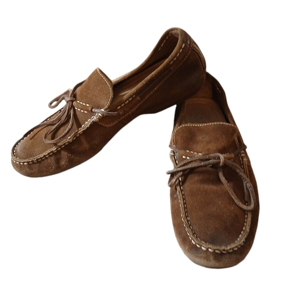 Frye Other - FRYE Lewis Tie Men's Suede Loafer Driving Shoes Size 9 M